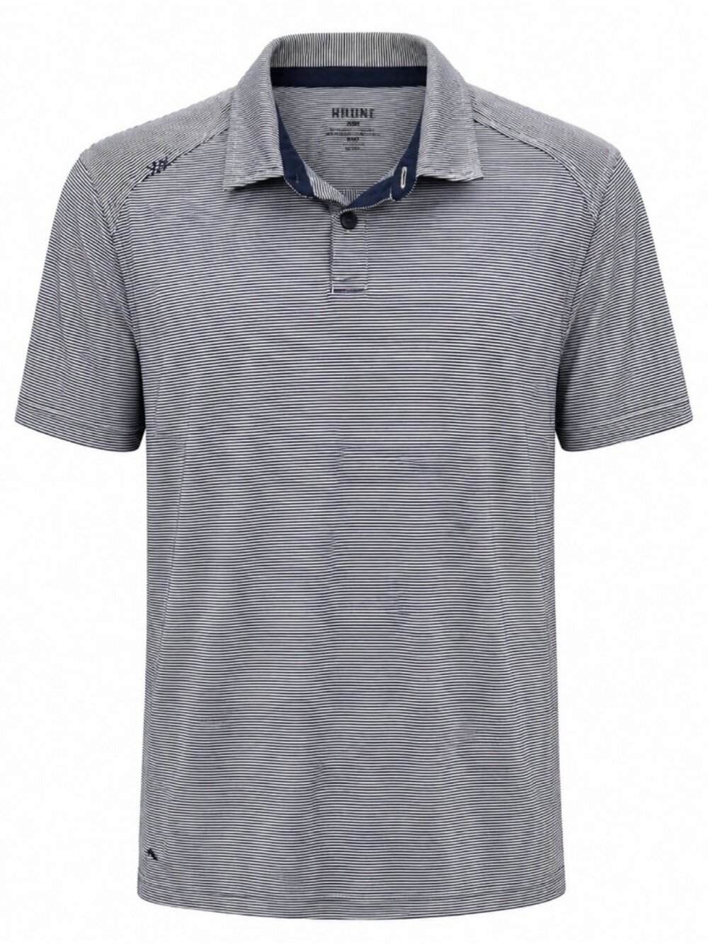 Rhone Mens Medium Commuter Polo Shirt Navy Performance Stretch Golf